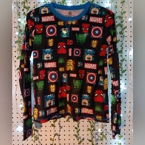 Marvel superheroes long sleeve